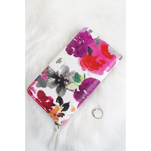Vícebarevná květovaná peněženka Miri Riviera