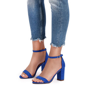 Modré sandály Estee