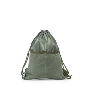 Tmavě zelený vak Cinch bag