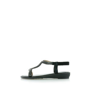 Černé sandály Lucia