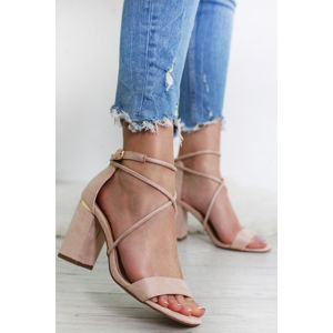 Béžové sandály Alessandra