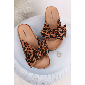 Leopardí semišové pantofle Shelby