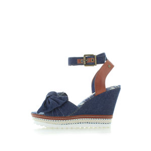 Tmavě modré sandály 64406