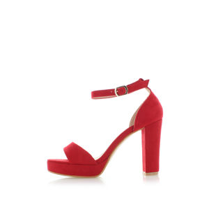 Červené sandály Agnes