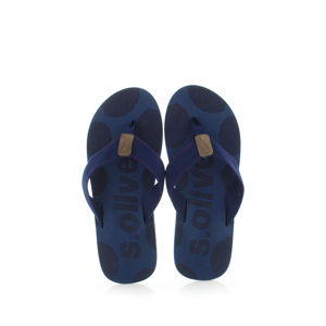 Pánské tmavě modré pantofle 5-17205