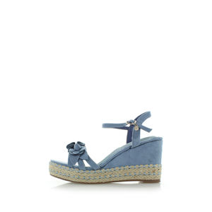 Modré platformové sandály 35040