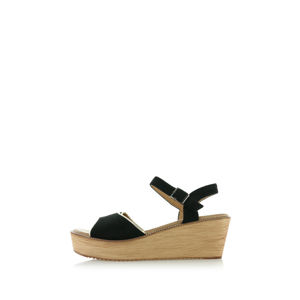 Černé platformové sandály Brittany