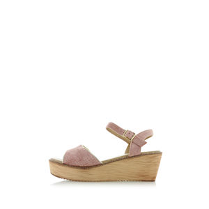 Světle růžové platformové sandály Brittany