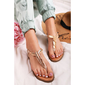 Béžové sandály Thandi