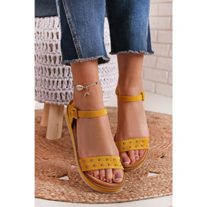 Žluté sandály 69510