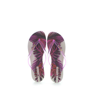 Béžovo-růžové pantofle Wave Tropical III Fem