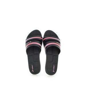 Černo-růžové pantofle Resort II