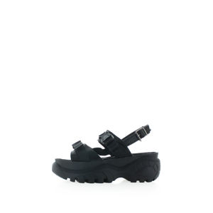 Černé platformové sandály Bonnie