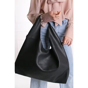 Černá kabelka na rameno Finna Hobo Bag