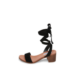 Černé kožené sandály Adrianne