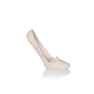 Béžové balerínkové ponožky CS07