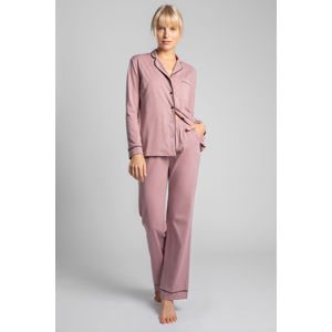 Růžové pyžamové kalhoty LA020