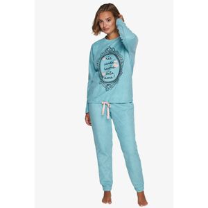 Světle modrý pyžamový set 230203