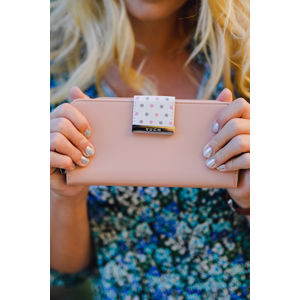 Světle růžová dámská peněženka Jessy