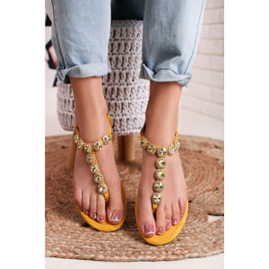 Žluté sandály Roselle