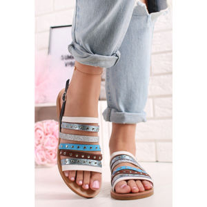 Vícebarevné sandály Romy