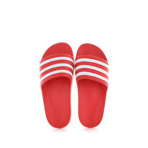 Pánské červené pantofle Adilette Aqua