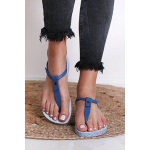 Modré sandály Bossa Soft