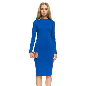 Modré šaty S033