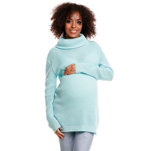 Mátový těhotenský pulovr 30044C