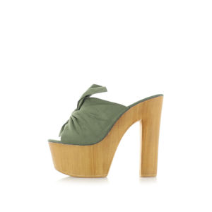 Zelené pantofle Estela