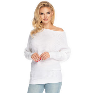 Bílý pulovr 70036
