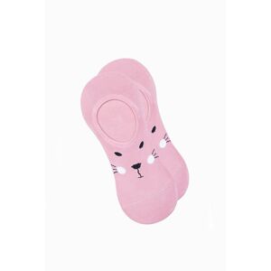 Ružové balerínkové ponožky ULR043