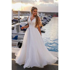 Bílé svatební šaty Lauren