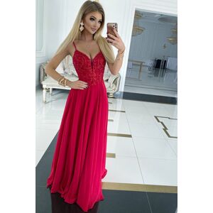 Červené dlouhé šaty Verona