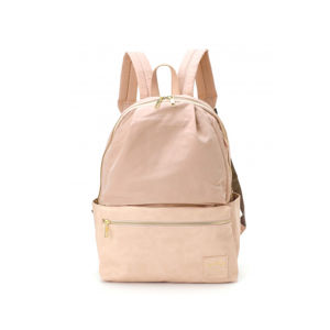 Růžový batoh Grosgrain-Like 10 Pockets Backpack