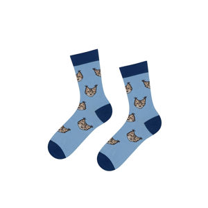 Modré ponožky Lynx