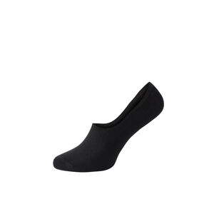 Černé bambusové balerínkové ponožky S32