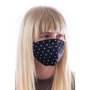 Černá ochranní maska s filtrem FFP3 Bodkáček noc