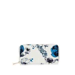 Bílo-modrá peněženka Floris