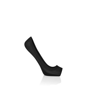 Černé balerínkové ponožky s otevřenou špičkou CS13