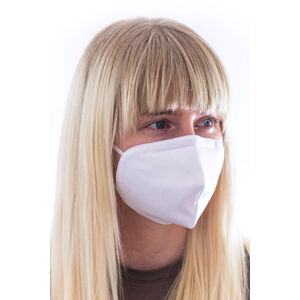 Bílá ochranní maska s filtrem FFP3 Bílá