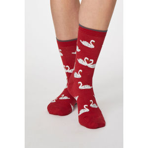 Červené ponožky Cigno Socks