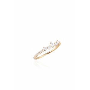 Prsten ve zlaté barvě s kamínky Joanne