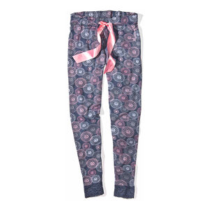 Šedo-růžové pyžamové kalhoty LIane