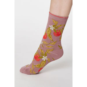Růžovo-zelené ponožky Frutta Socks