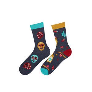Vícebarevné ponožky Mexico