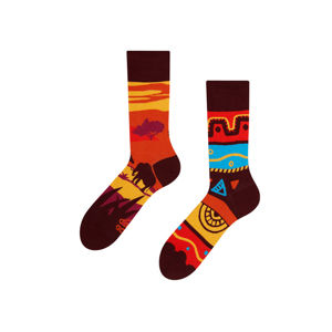 Vícebarevné ponožky Africa