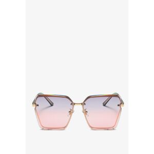 Růžovo-fialové sluneční brýle Kim