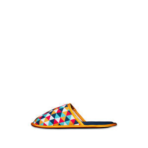 Vícebarevné pantofle Triangle