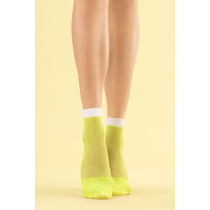 Neónově-žluté ponožky Juicy Lime 8DEN
